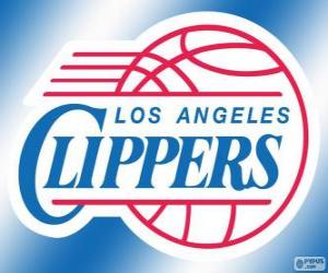 yapboz Logo Los Angeles Clippers, NBA takımı. Pasifik Grubu, Batı Konferansı